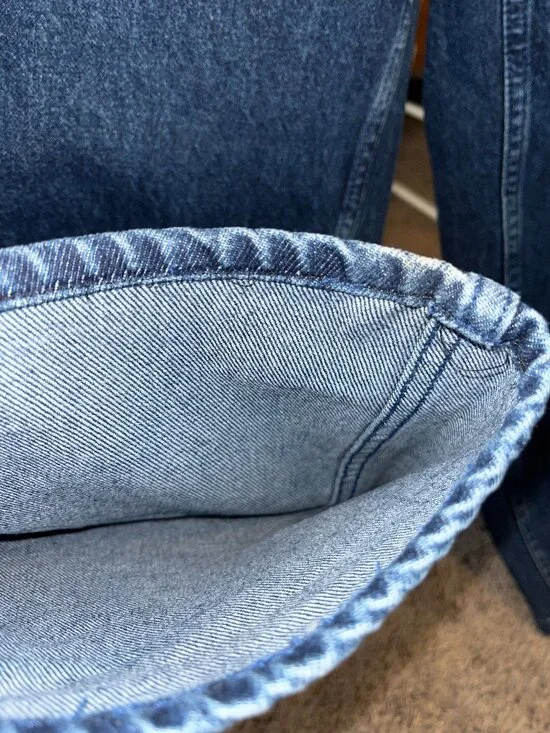 TOAST London Tapered Indigo Denim Pants Sz 8 UK - Picture 6 of 9